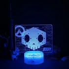 Игра Overwatch, фигурка героя судкулея судкулака, люцио Аша, дорога, Сомбра Мэй мерсес, 3D лампа для домашнего декора, подарок для друзей