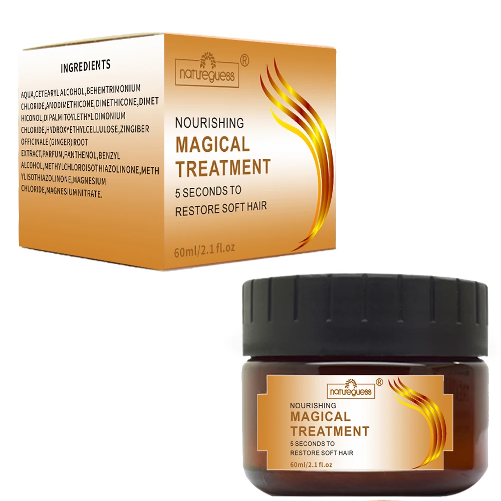 Волшебная питательная маска для волос 5 секунд восстановления повреждений