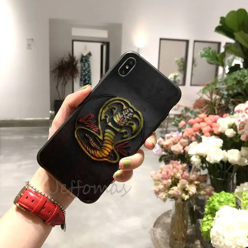

TV Cobra Kai Season Phone Case for iPhone 11 12 mini pro XS MAX 8 7 6 6S Plus X 5S SE 2020 XR