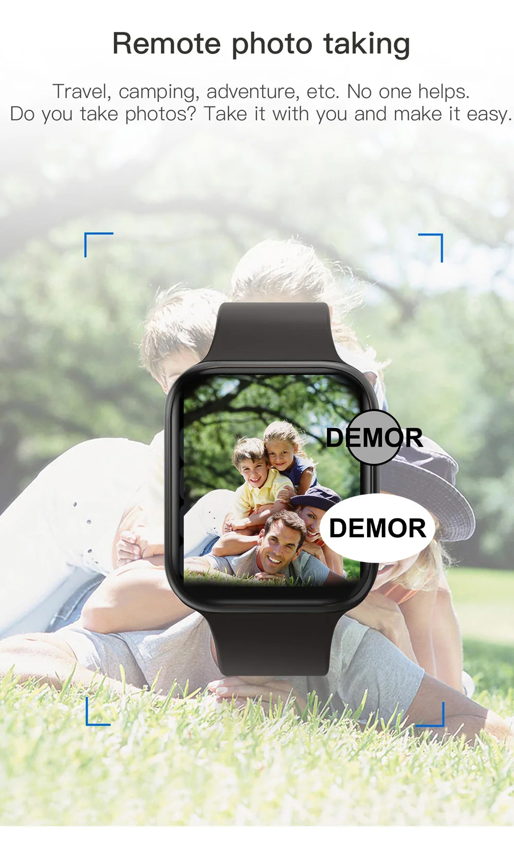 DEMOR IWO 11 gps умные часы серии 5 44 мм монитор сердечного ритма MTK2503 спортивные умные часы для Apple iOS 9 iPhone 10 X Android телефон