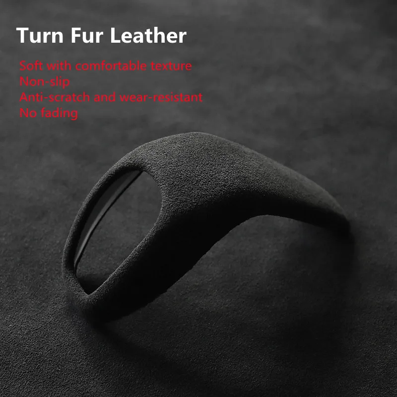 Модная меховая кожаная наклейка для переключения передач bmw 2 серии 2015-2019 X1 2016-2019 1