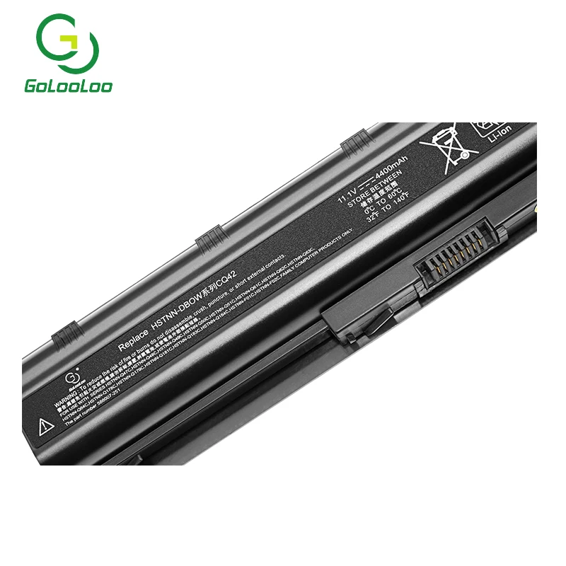 

Golooloo MU06 Notebook Battery for HP Pavilion DM4 G4 G6 G62 G72 HSTNN-Q62C 593553-001 593562-001 Presario CQ42 CQ56 CQ62