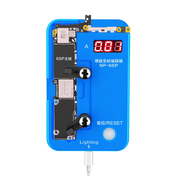 

JC harddisk non-removal Programmer for iPhone 6S 6SP 7 7P 8 8P focus on the NAND non-removal data read/write/edit