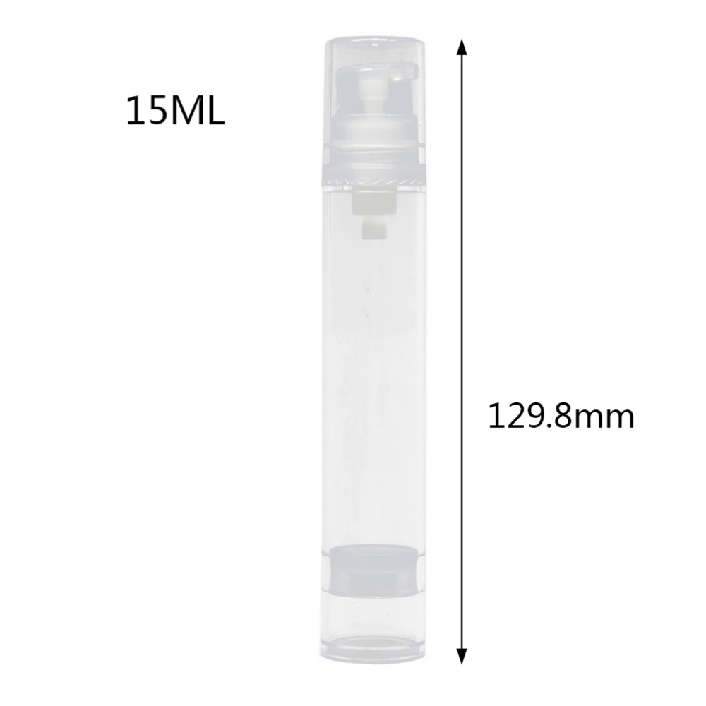 

10pcs Hot Empty Spray Bottle 15ml Transparent Cosmetics Plastic Travel Spray Bottle Perfume Atomizer Cosmetics Sub-Bottle
