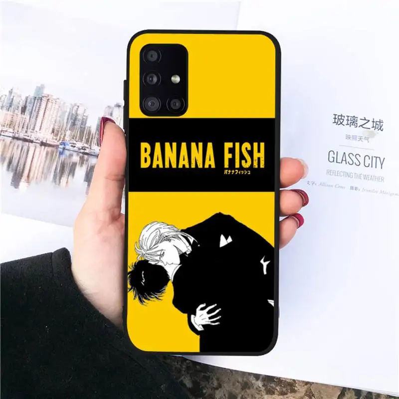 

Anime Banana Fish Phone Cases For Samsung S6 S7 edge S8 S9 S10 e plus A10 A50 A70 note8 J7 2017