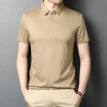 

Short-sleeved T-shirt men's casual simple bottoming shirt half-sleeved clothes 4991