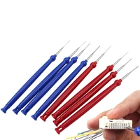 new hot 5pcs car plug terminal removal tool pin needle retractor pick puller repair electrical remove wire puller hand tools kit