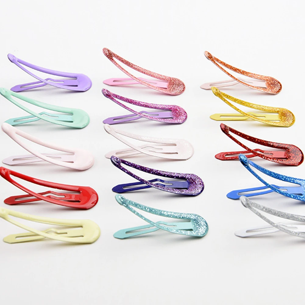 

100 Pcs Home For Children Barrettes Party Kid BB Hairpins Accessories Alloy Girls Styling Hair Clips Student School Daily Cute