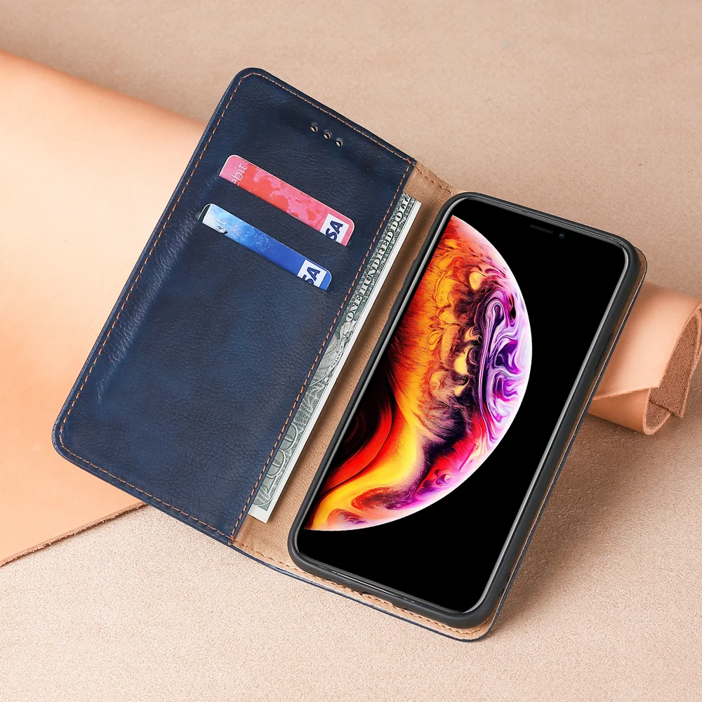 Магнитный чехол для Samsung Galaxy A60 кожаный чехол-книжка из ТПУ M40 чехол-кошелек |