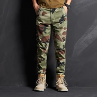 mens camouflage military pants slim army uniforms feet casual pants mens cargo pants 3 colors homme streetwear trousers male