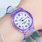 Модные Повседневные экологически чистые силиконовые детские кварцевые модные часы для мальчиков и девочек ретро классические часы