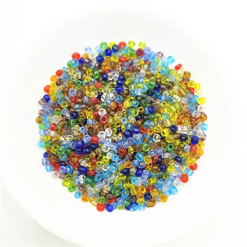 10 г/лот 2 мм очаровательные бусины из хрустального стекла чешские семена