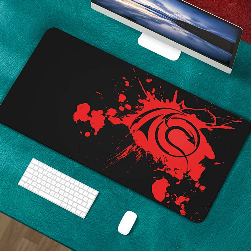 

Mouse mats Redragon Anime Large Gaming Mouse Pad Rubber PC Computer Gamer Mousepad Desk Mat Locking Edge for CS GO LOL Dota XXL