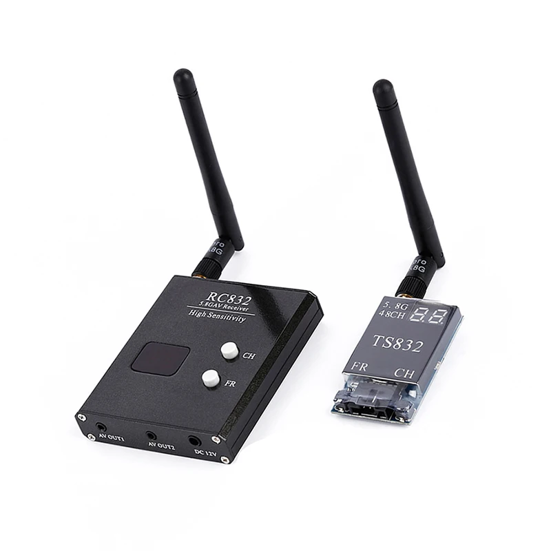 High quality 48CH 5.8G 600mw 5km Wireless AV Transmitter TS832 +RC832 Receiver +1000TVL camera for FPV Multicopter Aircraft | Игрушки и