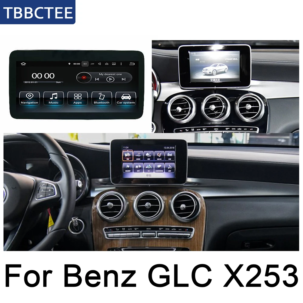 Для Mercedes Benz GLC Class X253 2015 ~ 2019 NTG HD экран Android автомобильный gps Navi карта стерео