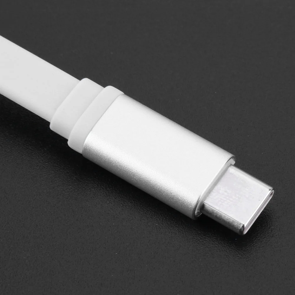 Многофункциональный концентратор USB 3 1 Type C в корпусе из серебристого