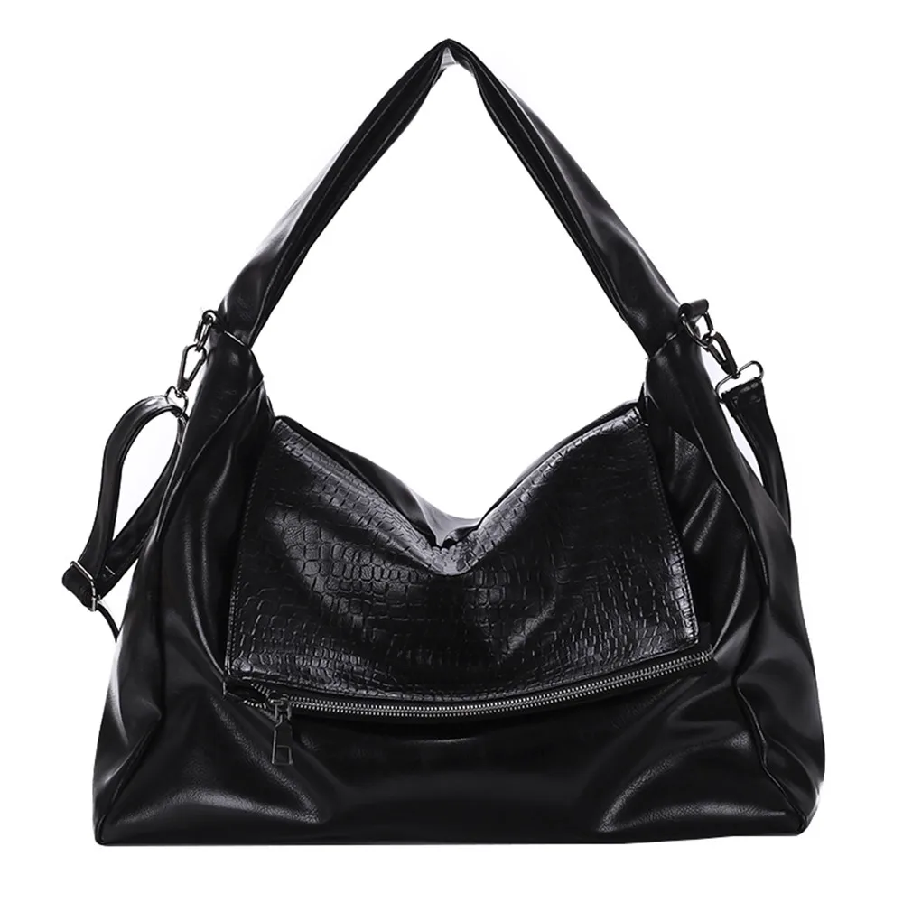Женская винтажная сумка через плечо Sac A Main Femme большая тоут из мягкой кожи