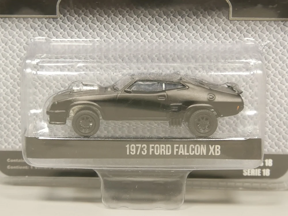 Greenlight 1: 64 Black Bandit 1973 Ford Falcon XB литая модель автомобиля| |