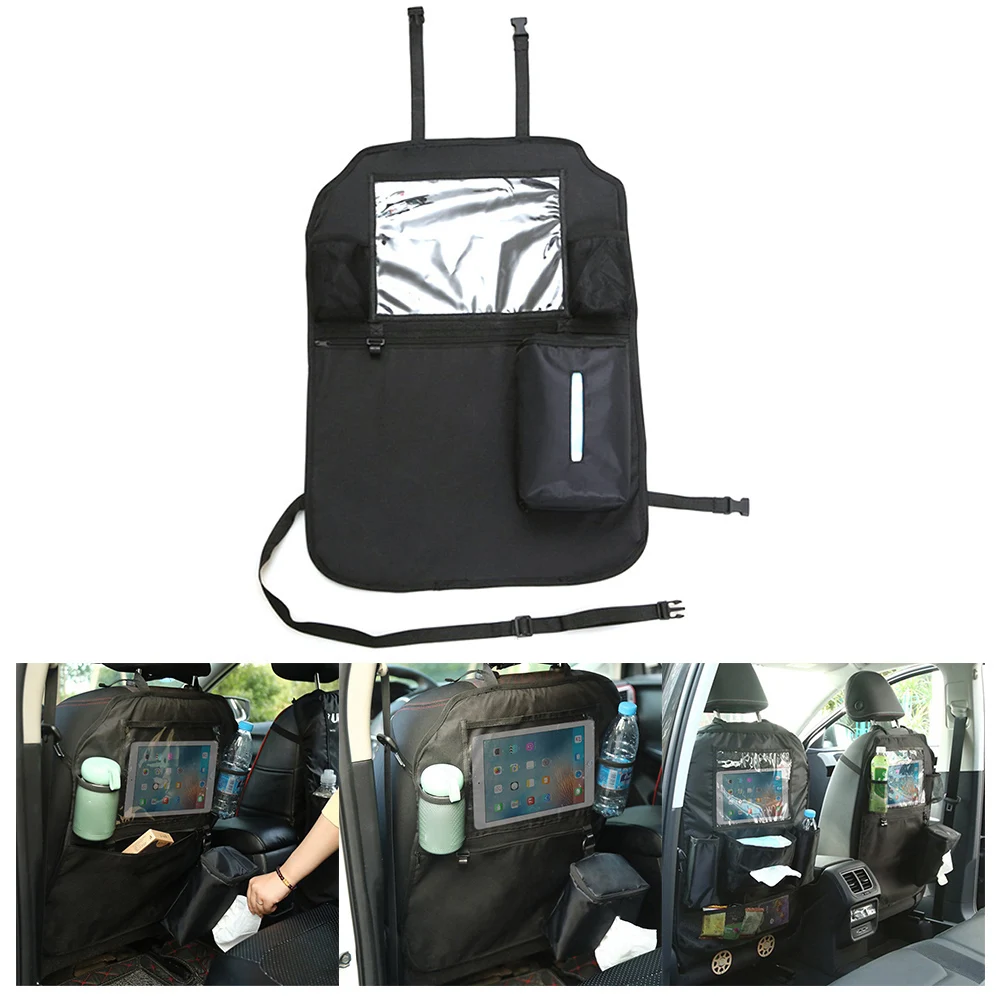 Новая портативная прочная сумка для хранения на заднем сиденье автомобиля