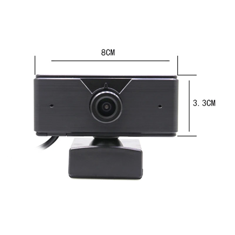 

HD 1080P Webcam Free Drive USB Built-in Noise Reduction Mic Video Calling Living Streaming PC Camera H-best