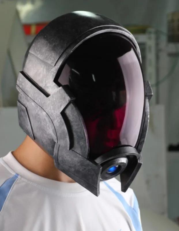 IGACG MASS EFFECT 3 Tali Zorah светодиодный шлем с акриловым козырек маска для Косплэй