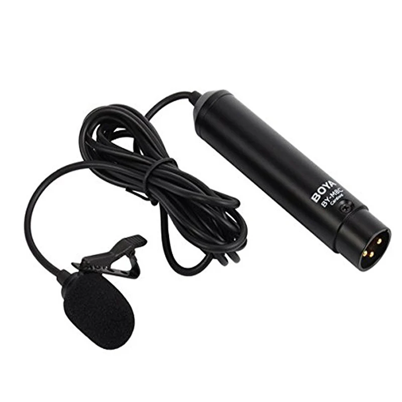 

BOYA кардиоидный XLR выход конденсаторный микрофон для Canon Sony Panasonic видеокамеры с зумом звукозаписывающее устройство