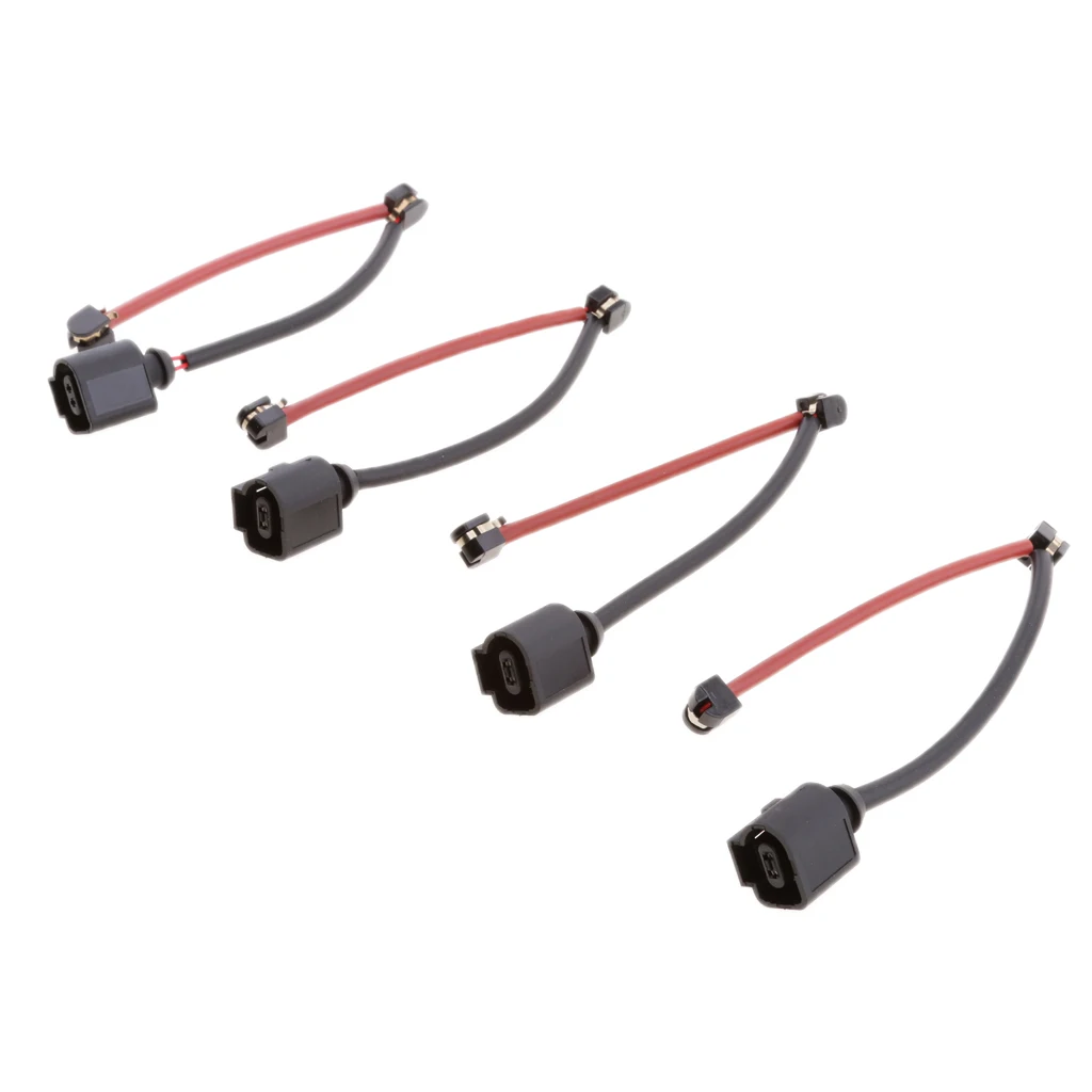 

4x Car Brake Pads Wear Lining Sensor For Audi Q7 VW Touareg Porsche Cayenne