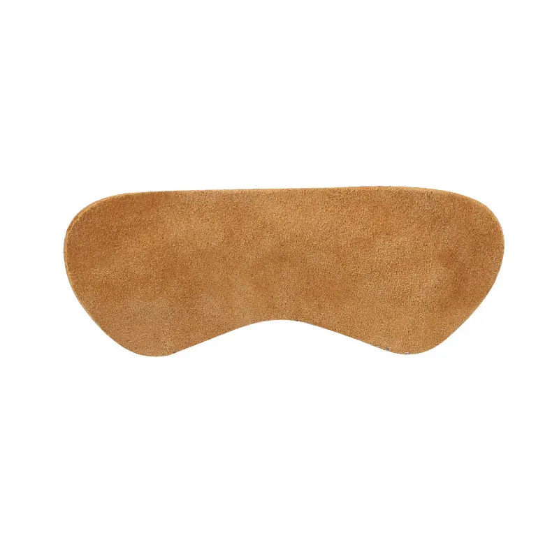 Brown Tcare/1 пара, для ухода за ногами, кожа, накладки на пятку, вкладыши, подушки, вставки для свободной обуви, колодки для обуви слишком большие, улучшенный комфорт - Цвет: Brown