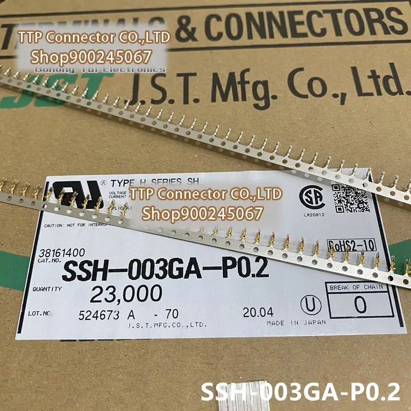 100 шт./лот фоторазъем SSH-003GA-P0.2 100% новый и оригинальный