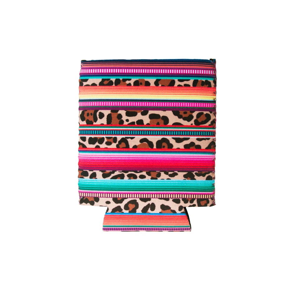 Чехол Serape Can, Леопардовый неопреновый чехол, Держатель Для Бутылки С КАКТУСОМ и черепом DOM109551