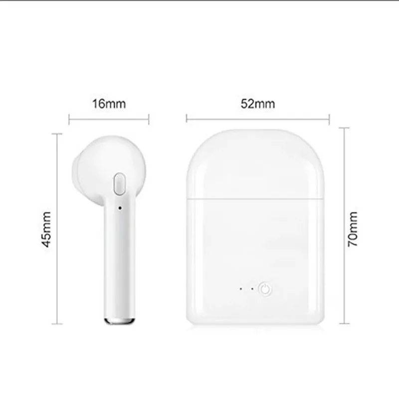 Новинка Tws сабвуфер стерео гарнитура I7s Bluetooth мобильный телефон с зарядным боксом