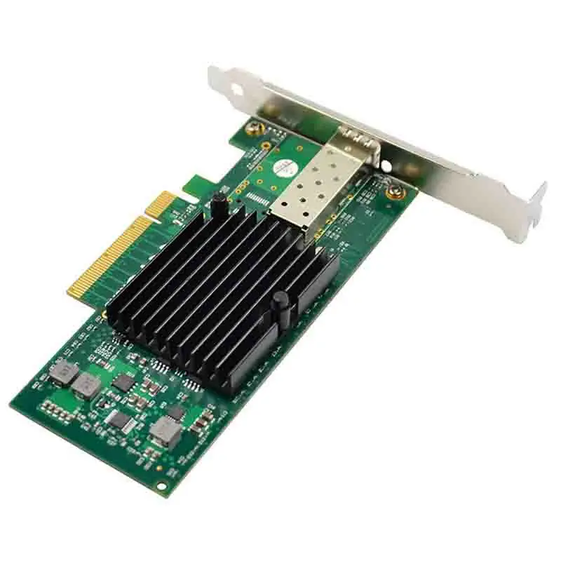 

PCIe x8 For Intel 82599EN Single Port 10GbE Fiber Network Card SFP+ Server Adapter