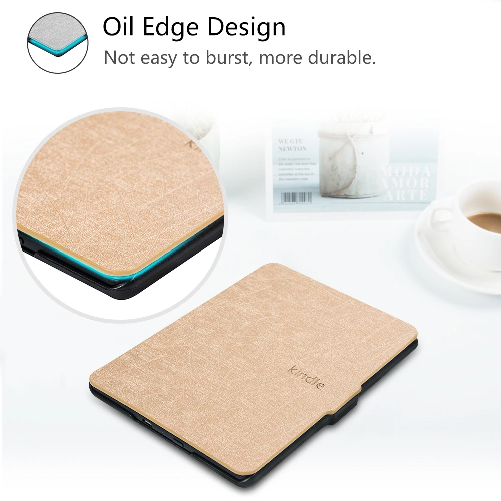 Чехол для kindle 8 E-reader pu кожаный чехол для amazon kindle 8th поколения sleepcover с ручным grap