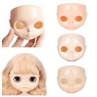 16 Blyth Кукольное лицо пластина для самостоятельного макияжа blyth включая заднюю пластину и винты белая нормальная черная загаренная Кожа Детская кукла