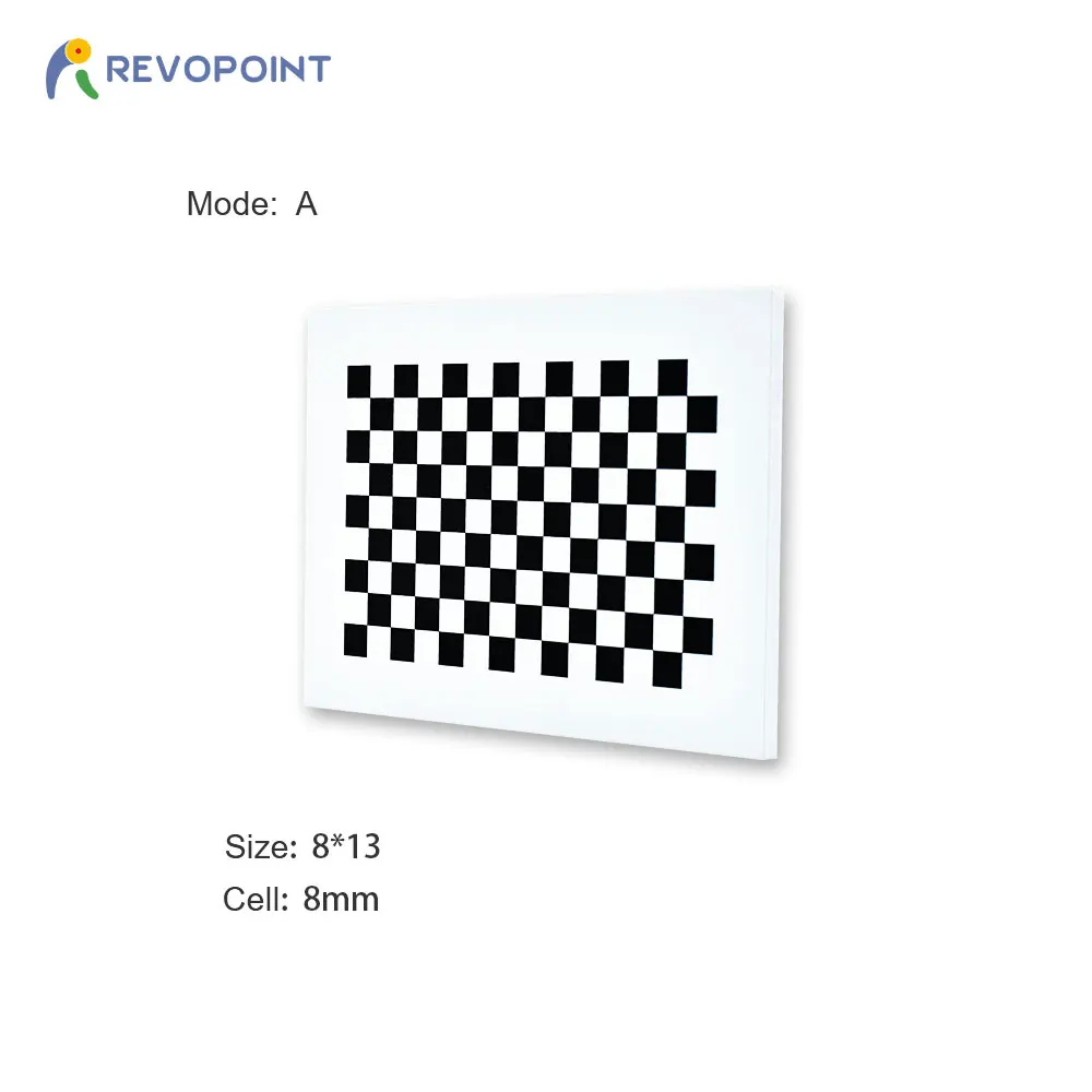 

Checkerboard Pattern Calibration Board For Camera Calibration With Three Sizes 5mm in Thickness - White CN