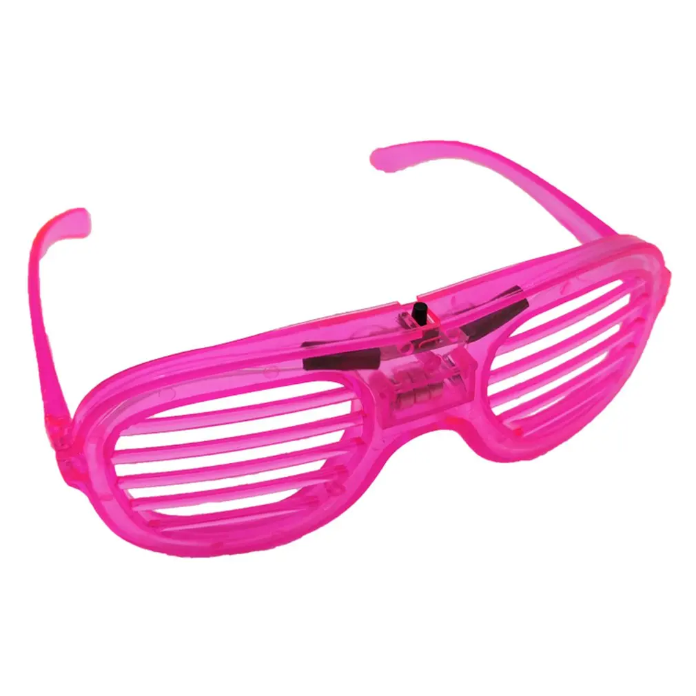 

LED Luminous Glasses Halloween Glowing Neon Christmas Party Flashing Light Glow Sunglasses Glass Festival Costumes Accessory