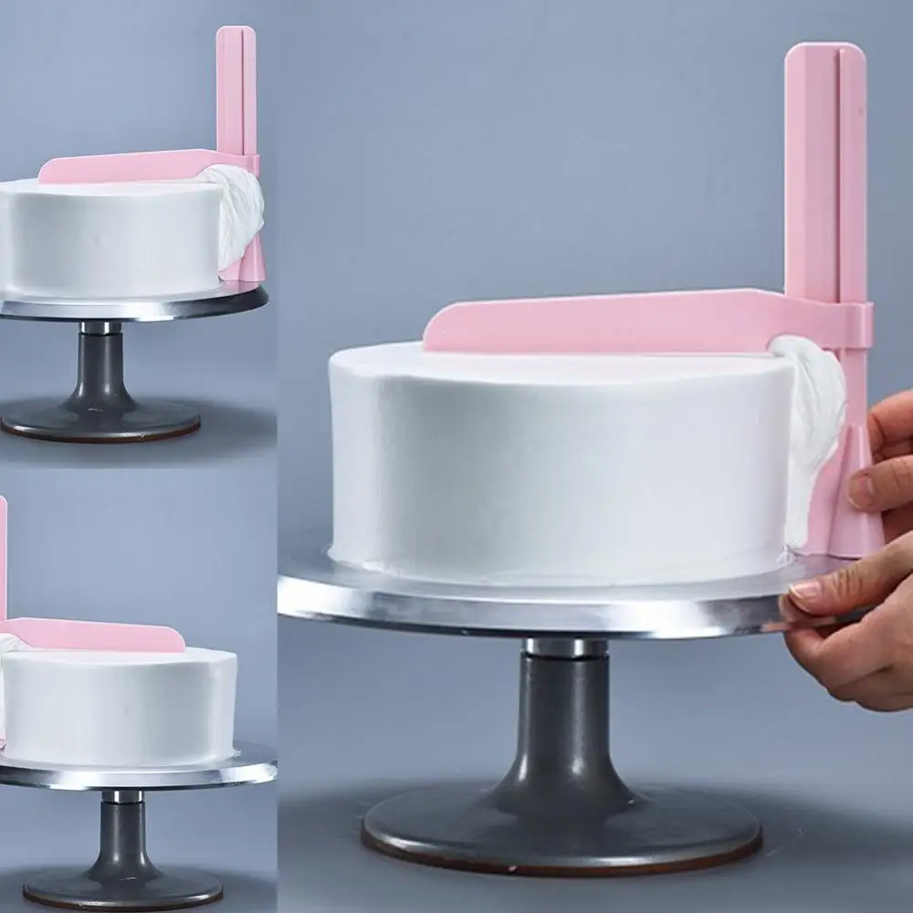 Многоразовый Регулируемый скребок для торта помадки сахарной мастики сделай сам