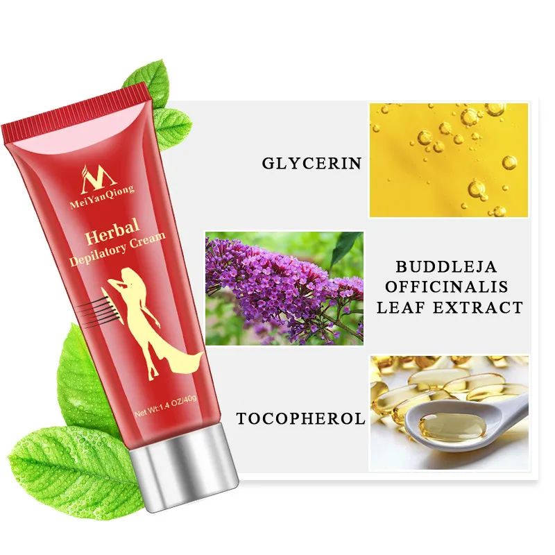 

Female Male Herbal Depilatory Cream Hair Removal Painless Cream for Removal Armpit Legs Hair Body Care Shaving & Hair Removal