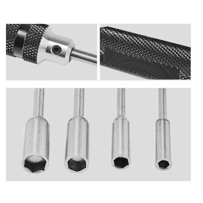 

Hexagon Socket Tool Four-Piece Set Hexagon Screwdriver Titanium-Plated 4.0/5.5/7.0/8.0mm