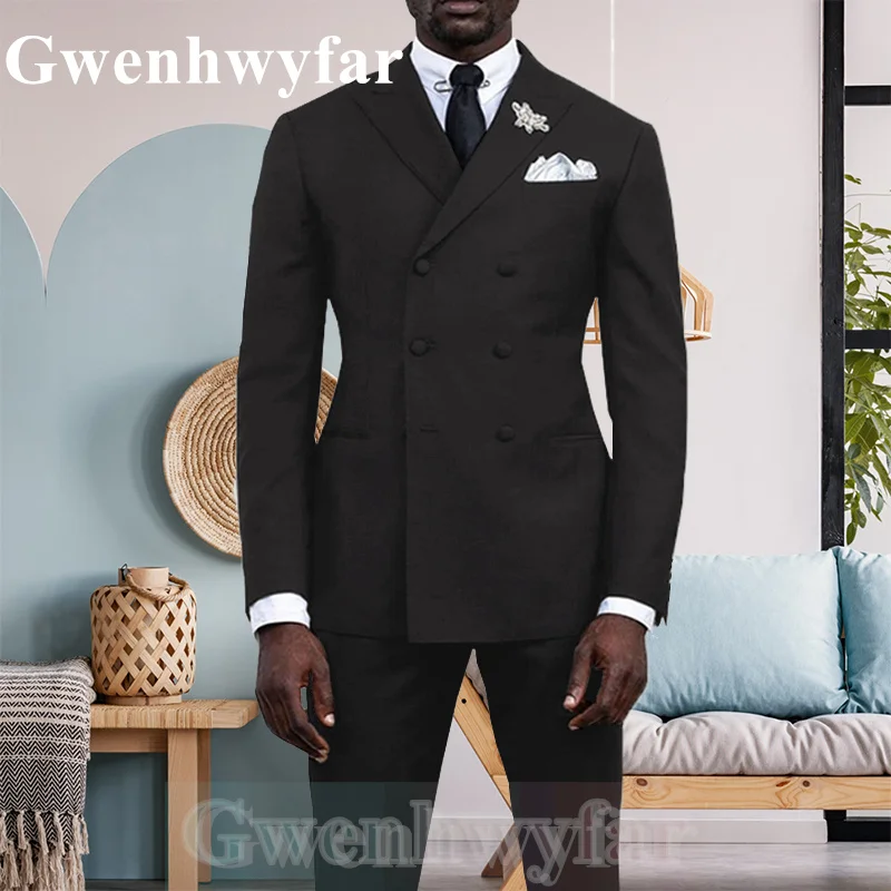 

Осень 2021, новый тренд Gwenhwyfar, лучший дизайн, костюм из 2 предметов для жениха, Свадебный темно-серый костюм, смокинг, мужской костюм для выпускного вечера