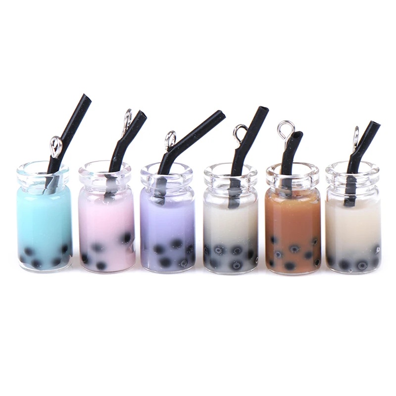 

2 шт. чашки игрушки мини украшения подарки 1:12 смолы кукольный домик мини лимон молоко чай воды чашки аксессуары для миниатюрного кукольного ...