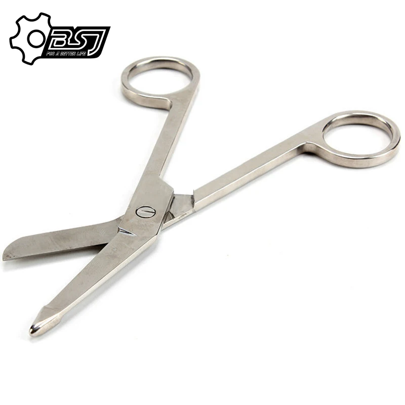 

2020 newest multifunctional scissors Stainless Steel Bandage Scissors 18cm Nursing Scissors for Medical Home Use