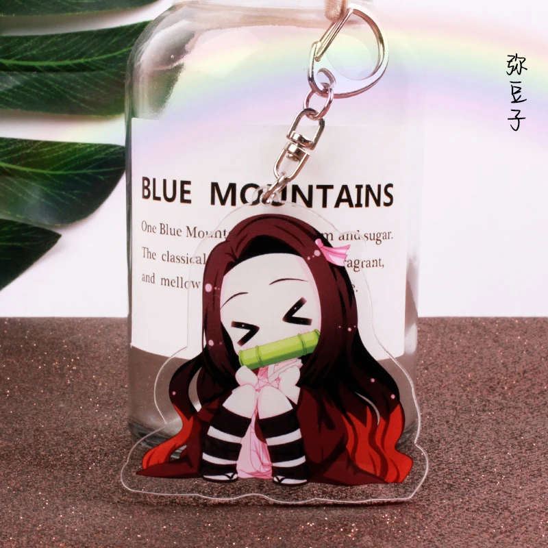 Брелок с подвеской в виде фигурки аниме рассекающий демонов: Kimetsu no Yaiba|Брелоки| |