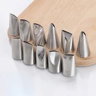 11 шт.набор, насадки для украшения торта, из нержавеющей стали