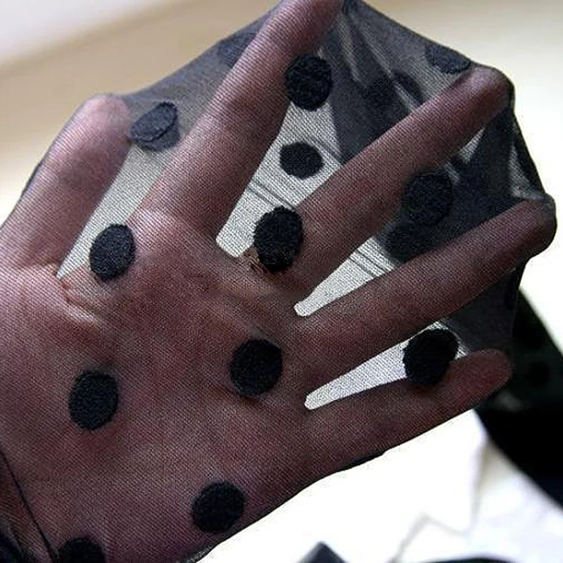 Пикантные женские колготки шелковые чулки в горошек Ретро леггинсы тонкие |