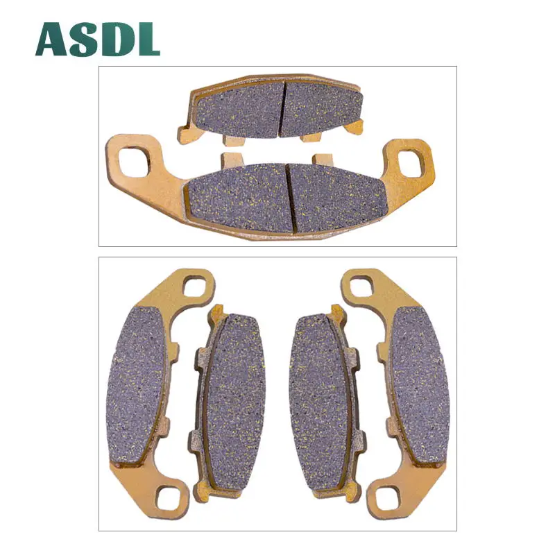 

Motorcycle Front and Rear Brake Pads For Kawasaki GPX 400 R R (ZX 400 F1) 1987 GPZ 400 R R D4 1988 #c