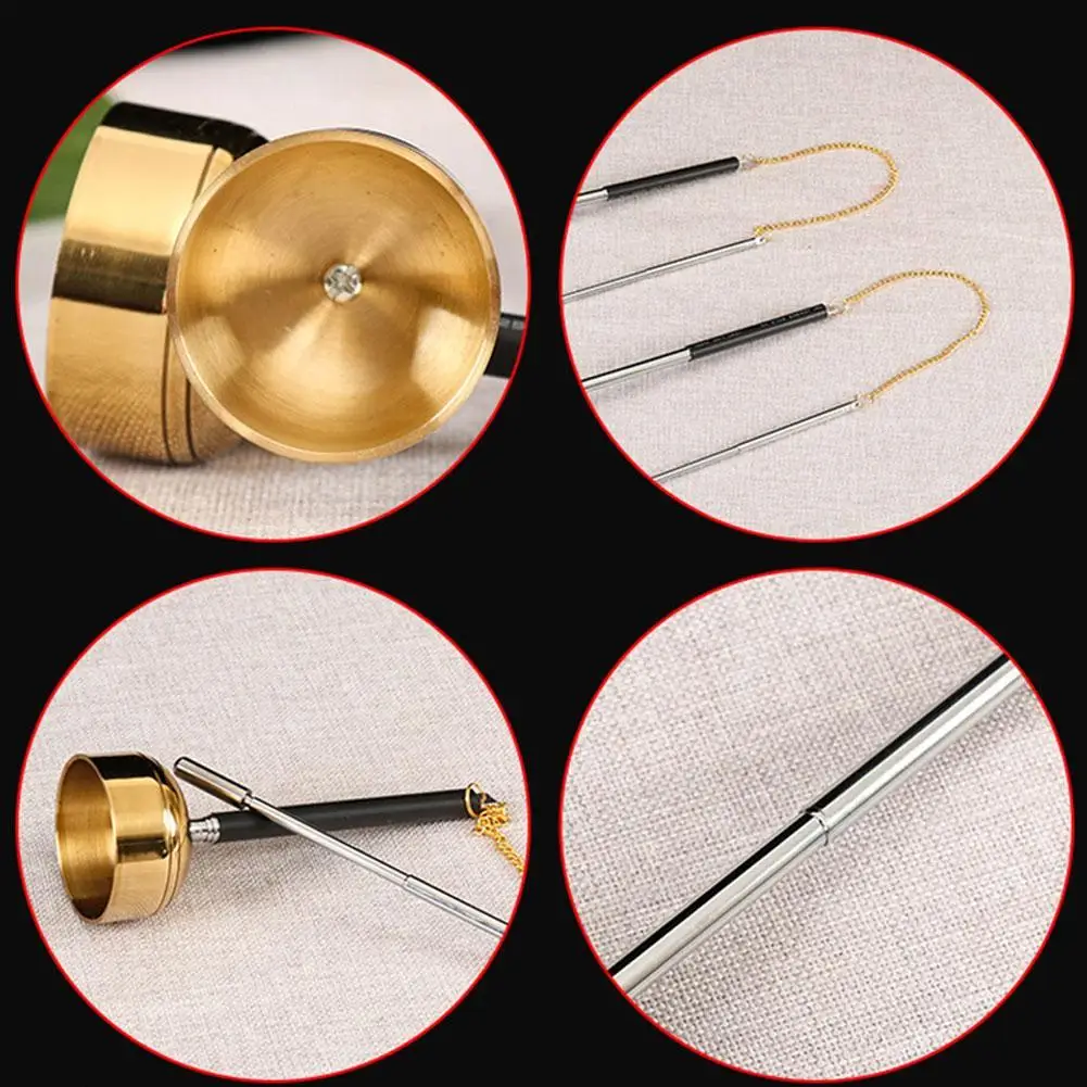 Чаша из чистой латуни S0j9 со звуком гибкая чаша для йоги медитации терапии пения