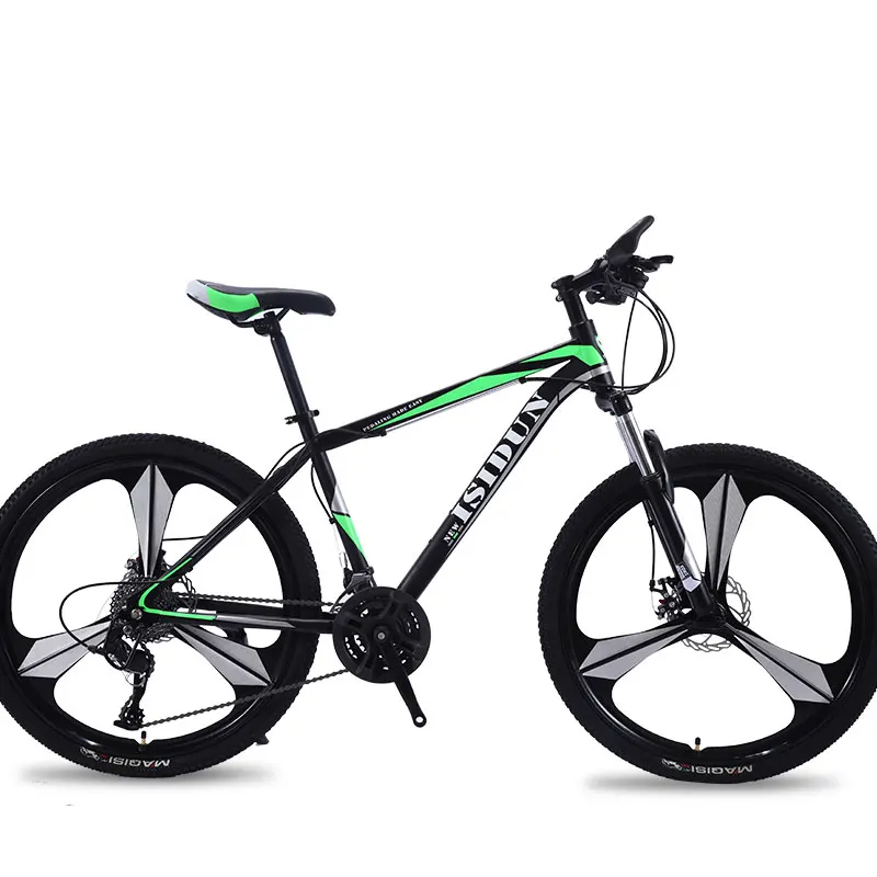 

Mountain Bike 26 Inch Adult Speed Shift One Wheel Three Knife Double Disc Brakes Road Bicycle