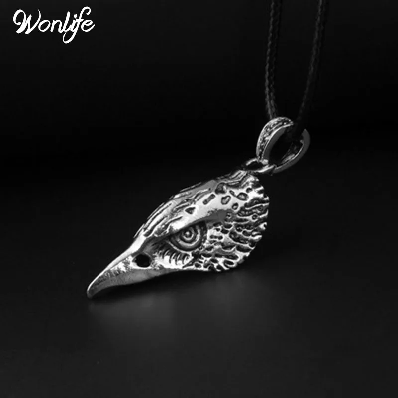 Wonlife ожерелье с головой орла и кулон в стиле хип хоп ювелирные изделия оптовая