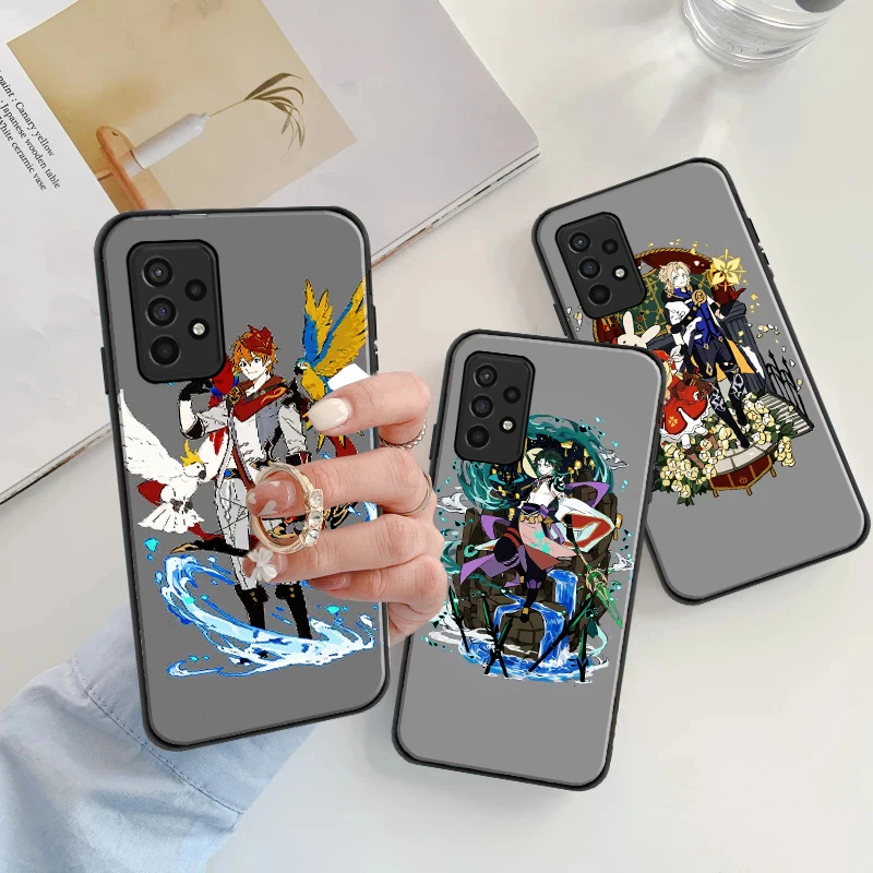 

Genshin Impact Anime Silicone Case Coque For Samsung Galaxy A11 A21S A31 A32 A41 A42 A51 A52 A71 A72 Soft Phone Shell Cover